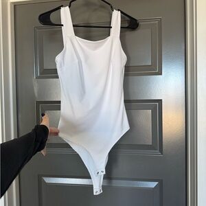 ReoRia White Bodysuit